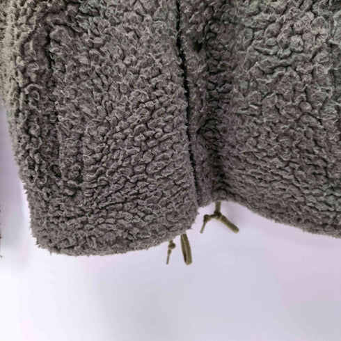 マジックナンバー MAGIC NUMBER ロゴ刺繍ボアジャケット メンズ