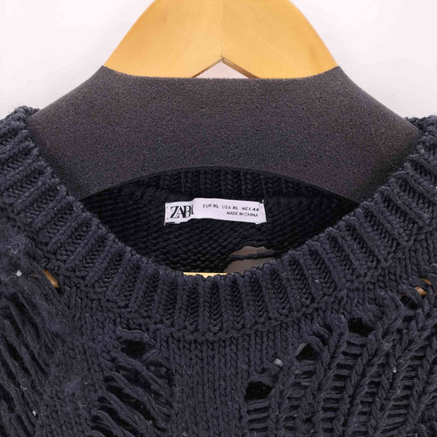 ザラ ZARA メッシュニット メンズ JPN:XL