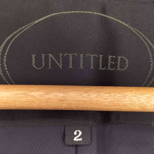 アンタイトル UNTITLED ウールチェスターコート レディース 2