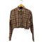 トミーヒルフィガー TOMMY HILFIGER TAILOR FIT リメイククロップドシャツ レディース XL