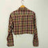 トミーヒルフィガー TOMMY HILFIGER TAILOR FIT リメイククロップドシャツ レディース XL