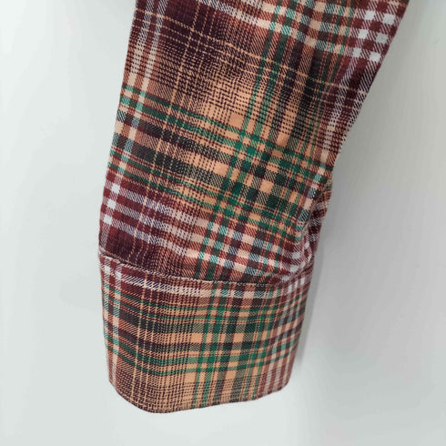 トミーヒルフィガー TOMMY HILFIGER TAILOR FIT リメイククロップドシャツ レディース XL