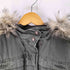 アメリカンイーグル AMERICAN EAGLE ファー付き モッズコート レディース import:M