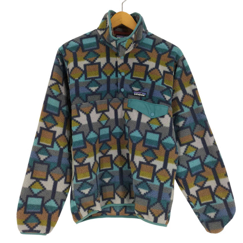 パタゴニア patagonia 19AW SYNCHILLA Lightweight Synchilla Snap-T Pullover 総柄 スナップT フリース メンズ import:XS
