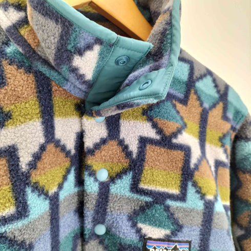 パタゴニア patagonia 19AW SYNCHILLA Lightweight Synchilla Snap-T Pullover 総柄 スナップT フリース メンズ import:XS