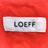 ロエフ LOEFF コットンツイル シャツ カーディガン レディース