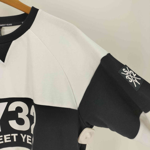 エスワイサーティトゥー SY32 by SWEET YEARS EXCHANGE P/O CREW クルーネック スウェット トレーナー サムホール メンズ import:XL