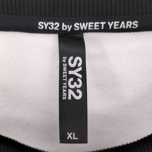エスワイサーティトゥー SY32 by SWEET YEARS EXCHANGE P/O CREW クルーネック スウェット トレーナー サムホール メンズ import:XL