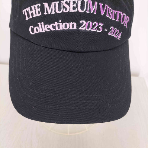 the museum visitor 刺繍キャップ レディース