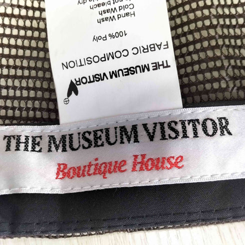 the museum visitor HAND STITCHED CHILDREN MESH CAP レディース