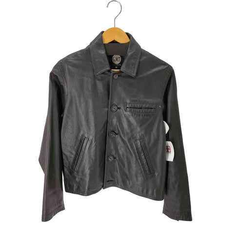G.M.T カウレザーステンカラージャケット レディース