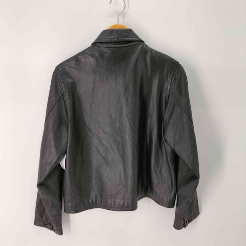G.M.T カウレザーステンカラージャケット レディース