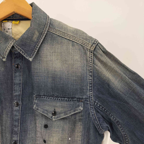 ジースターロー G-STAR RAW RE TACOMA SHIRT L/S デニム シャツ メンズ import:M