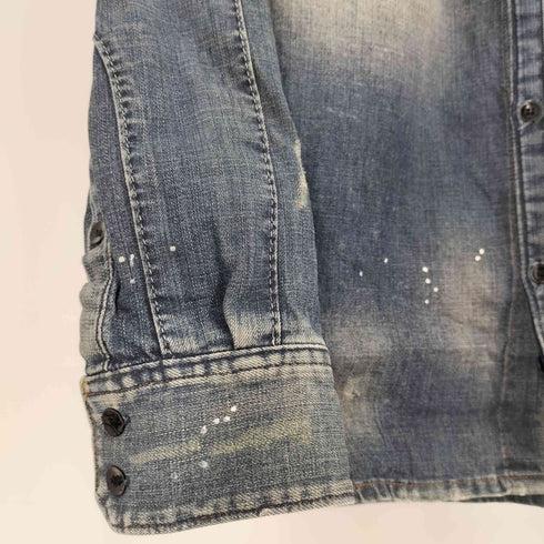 ジースターロー G-STAR RAW RE TACOMA SHIRT L/S デニム シャツ メンズ import:M