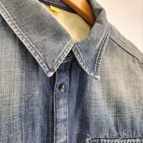 ジースターロー G-STAR RAW RE TACOMA SHIRT L/S デニム シャツ メンズ import:M