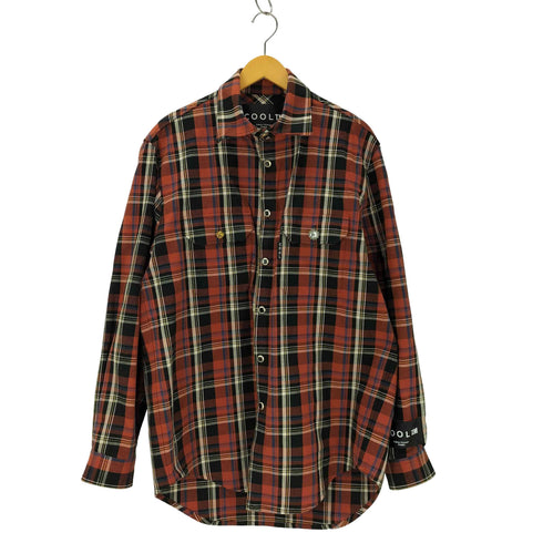 COOL T.M オーバーサイズ チェック柄 シャツ メンズ