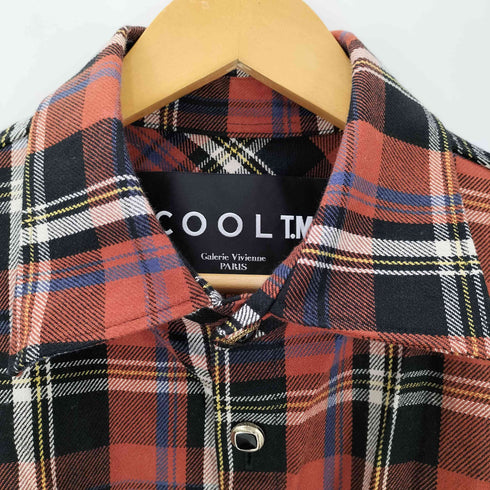 COOL T.M オーバーサイズ チェック柄 シャツ メンズ