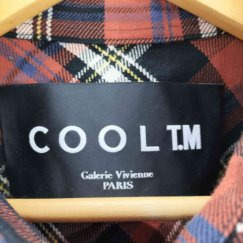 COOL T.M オーバーサイズ チェック柄 シャツ メンズ