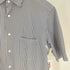 デサント descente シアサッカー ストライプ S/S シャツ メンズ JPN:L