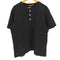 ヘルスニット Healthknit USA製 製品染 ヘンリーネック S/S Tシャツ 猫目ボタン メンズ import:XL