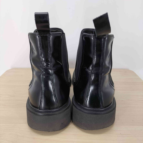 ザラ ZARA SQUARE TOE LEATHER CHELSEA BOOTS スクエアトゥ サイドゴアブーツ メンズ 27cm