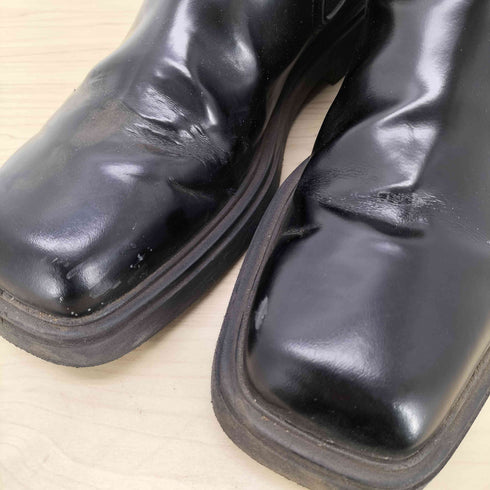 ザラ ZARA SQUARE TOE LEATHER CHELSEA BOOTS スクエアトゥ サイドゴアブーツ メンズ 27cm