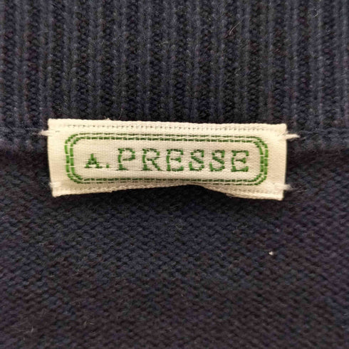 A.PRESSE Cotton Knit L/S T-Shirt メンズ JPN:3