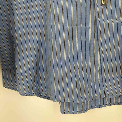 ヴァンヒューゼン VAN HEUSEN バングラディシュ製 ストライプシャツ メンズ XXL