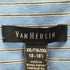 ヴァンヒューゼン VAN HEUSEN バングラディシュ製 ストライプシャツ メンズ XXL