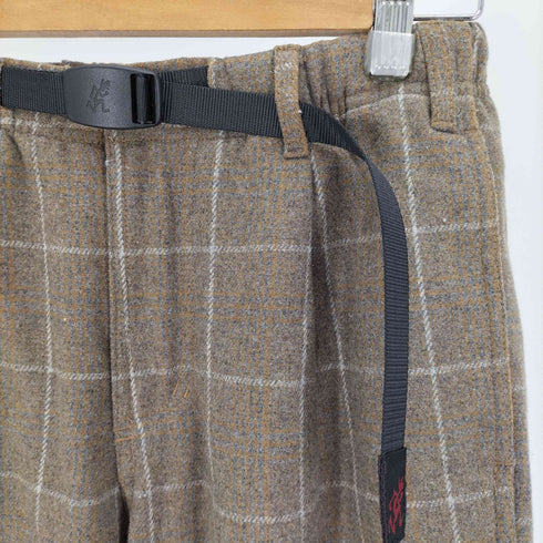グラミチ GRAMICCI WOOL BLEND TUCK TAPERD PANTS ウールブレンドタックテーパードパンツ メンズ JPN:S