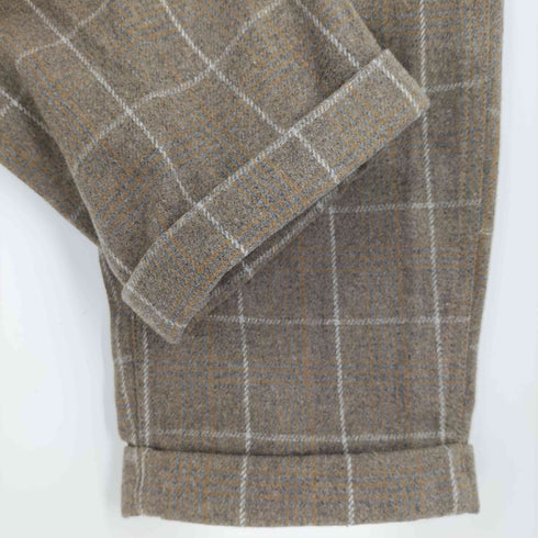 グラミチ GRAMICCI WOOL BLEND TUCK TAPERD PANTS ウールブレンドタックテーパードパンツ メンズ JPN:S