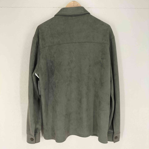 ザラ ZARA ベロア調シャツ メンズ US:38