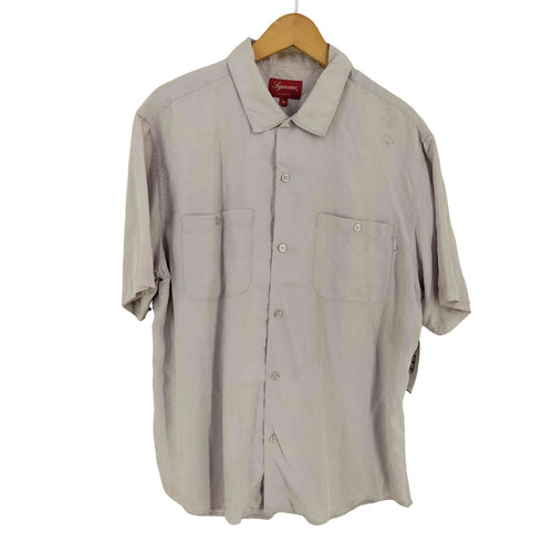 シュプリーム Supreme 20SS Silk S/S Work Shirt - Light Purple メンズ import:M