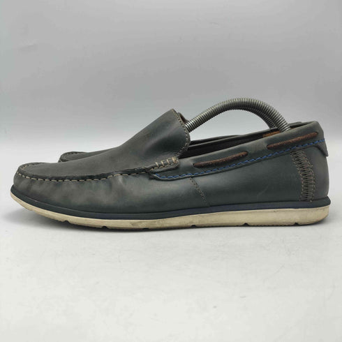 クラークス Clarks 1825 レザー スリッポン メンズ US:8.5