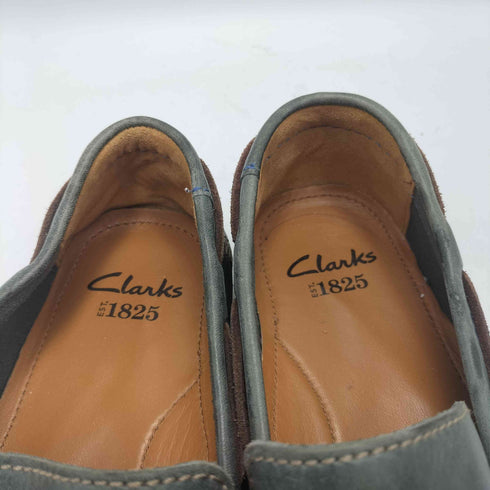 クラークス Clarks 1825 レザー スリッポン メンズ US:8.5
