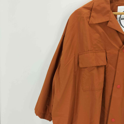 バーラップアウトフィッター BURLAP OUTFITTER ナイロン スナップボタン オープンカラーシャツ メンズ JPN:XL