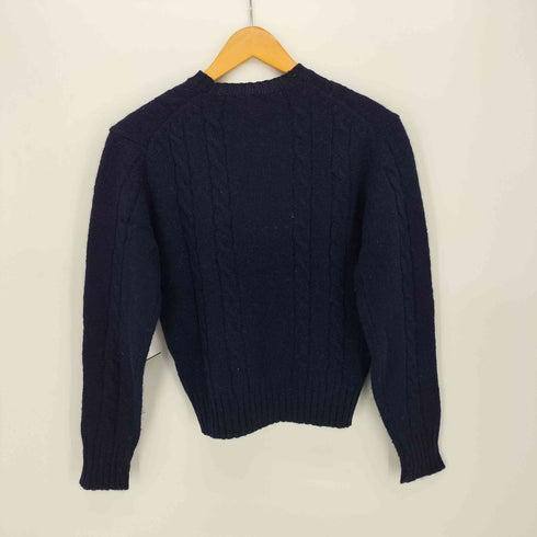 GLENCONNER VINTAGE ケーブル ウールニット レディース DE:36