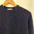 GLENCONNER VINTAGE ケーブル ウールニット レディース DE:36