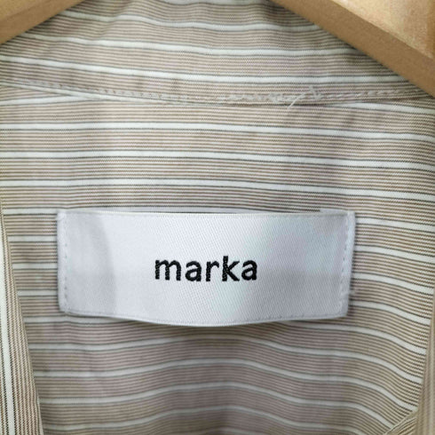 マーカ marka WIDE COLLAR SHIRTS - stripe メンズ JPN:2