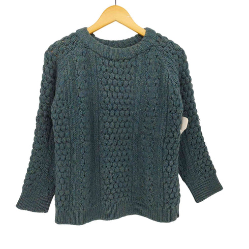 ジョンモロイ John Molloy Pure New Wool ケーブル ウール ニット セーター レディース