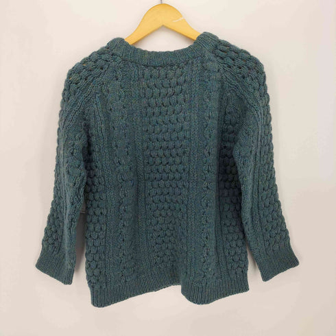 ジョンモロイ John Molloy Pure New Wool ケーブル ウール ニット セーター レディース