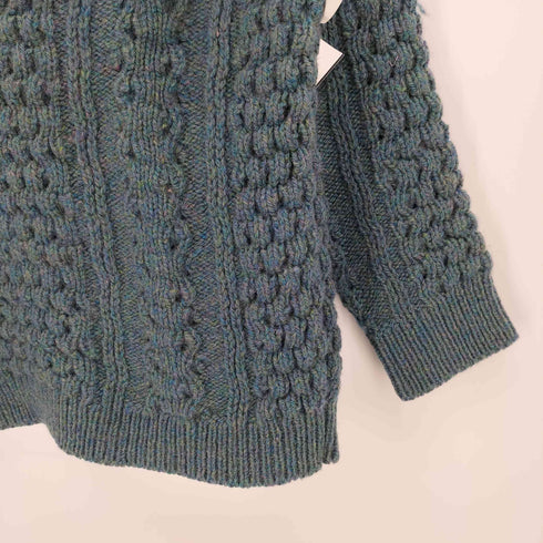 ジョンモロイ John Molloy Pure New Wool ケーブル ウール ニット セーター レディース