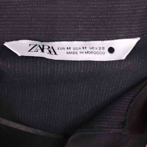 ザラ ZARA ZW COLLECTION シャツワンピース レディース import:M
