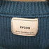 エビコンエブリコンディションライフ EVCON Every Condition Life SHETLAND WOOL LOW GAGE CREW NECK KNIT | BLUE メンズ JPN:1