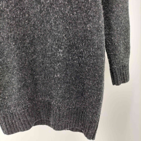 ラグビーラルフローレン Rugby Ralph Lauren ショールカラー ハーフジップ ニットワンピース レディース import:M
