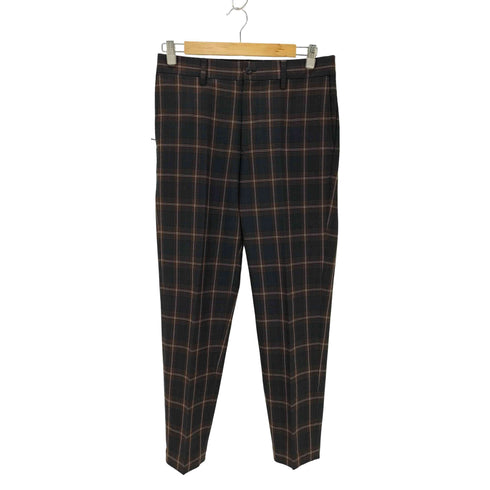 モリスアンドサンズ MORRIS & SONS チェック柄 イージースラックスパンツ メンズ 2