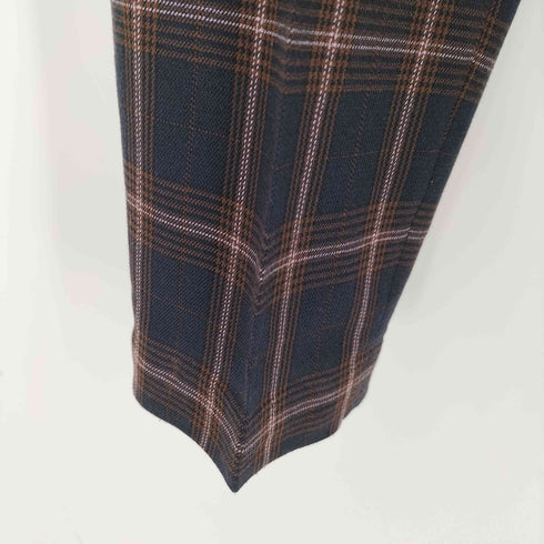 モリスアンドサンズ MORRIS & SONS チェック柄 イージースラックスパンツ メンズ 2