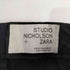 スタジオニコルソン STUDIO NICHOLSON 1タック ワイドウールスラックス メンズ 40