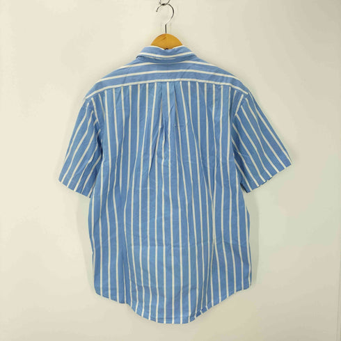 ポロバイラルフローレン Polo by RALPH LAUREN CUSTOM FIT ポニー刺繍 ストライプシャツ メンズ US:44