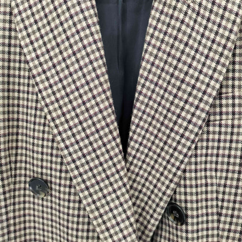 ザラ ZARA STRAIGHT CUT DOUBLE BREASTED BLAZER レディース import:XS